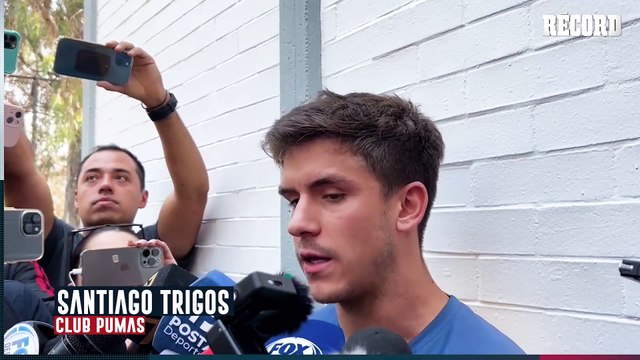 SANTIAGO TRIGOS CONFÍA EN EL PROYECTO DE PUMAS CON GUSTAVO LEMA: AL FINAL DARÁ FRUTOS