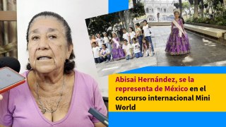 Abisai Hernández, se la representa de México en el concurso internacional Mini World