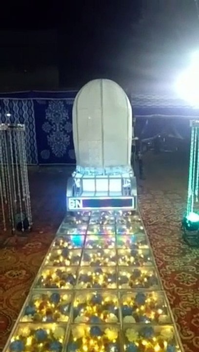 Events Dj Entry Bridal Bloom Electric Entry vibes and light flowers rampwalk.