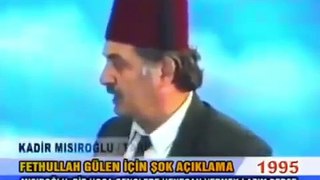 Merhum Mısıroğlu 1995 yılında Fetullah Gülen için bakın ne demiş!