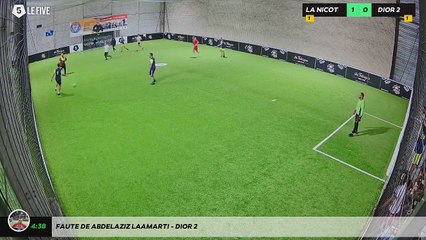 Faute de Abdelaziz Laamarti - DIOR 2