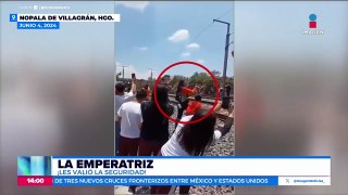 VIDEO: Así reaccionaron los ciudadanos ante “La Emperatriz”