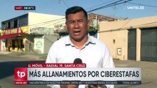 Ciberextorsiones: Allanan una vivienda en la avenida Radial 19 donde encontraron facturas por altas sumas de dinero