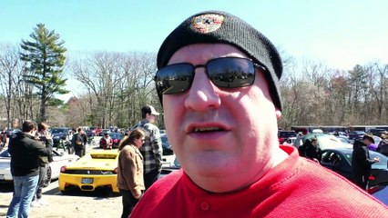 Lamborghini Countach Comes Out!!! - Babson Car Show 2023