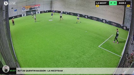 But de Quentin MASSON - LA NICOTEAM