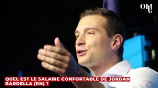 Quel est le salaire généreux de Jordan Bardella (RN) ?