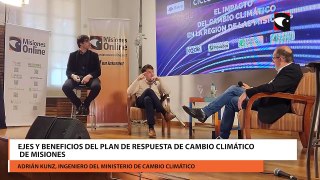 Ejes y beneficios del Plan de Respuesta de Cambio Climático de Misiones