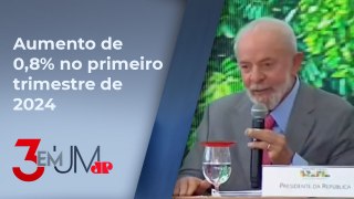 Lula: “PIB cresceu mais do que os negacionistas divulgaram”