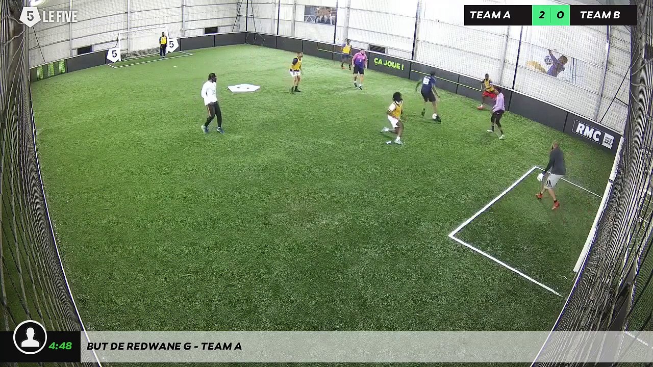 But de Redwane G - Team A