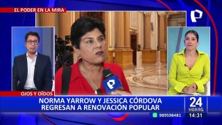 Más renuncias en Avanza País: Norma Yarrow y Jessica Córdova regresarán a Renovación Popular