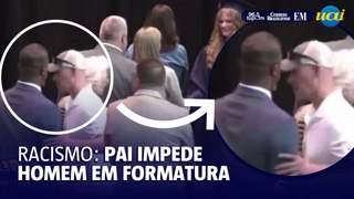 Em ato de racismo, pai empurra superintendente escolar em formatura da filha