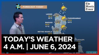 Today's Weather, 4 A.M. | June 6, 2024