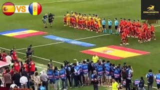 España vs Andorra 5-0 Resumen y Goles hoy Amistoso Internacional 2024