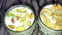 Pista Milk | Almond Milk | Kaju Milk | Milkshake Recipe | Chef Faizan Naeem.