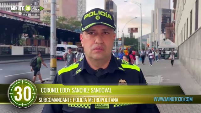 Capturados dos presuntos ladrones de 30 millones tras una persecución en Envigado