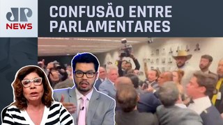 Sessão da Comissão de Ética da Câmara acaba em briga; Dora Kramer e Kobayashi comentam