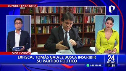 Exfiscal supremo Tomás Gálvez anuncia la formación de partido político