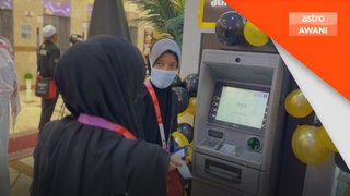 Jemaah gembira ada kemudahan ATM di hotel penginapan