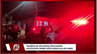 Tragédia em São Miguel dos Campos: Mototaxista Morre Após Passar Mal no Carro