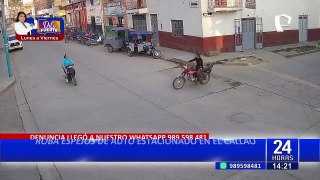 Impactante choque de motos en Jaén: Mujer es abandonada por conductor