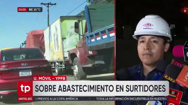 Según YPFB, 700 cisternas están en tránsito hacia diferentes plantas del país