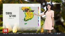 [날씨] 현충일 30도 안팎 낮 더위…곳곳 비·소나기