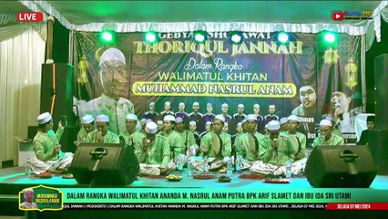 Hada Rosululloh, Solawat Hadrah Thoriqul Jannah