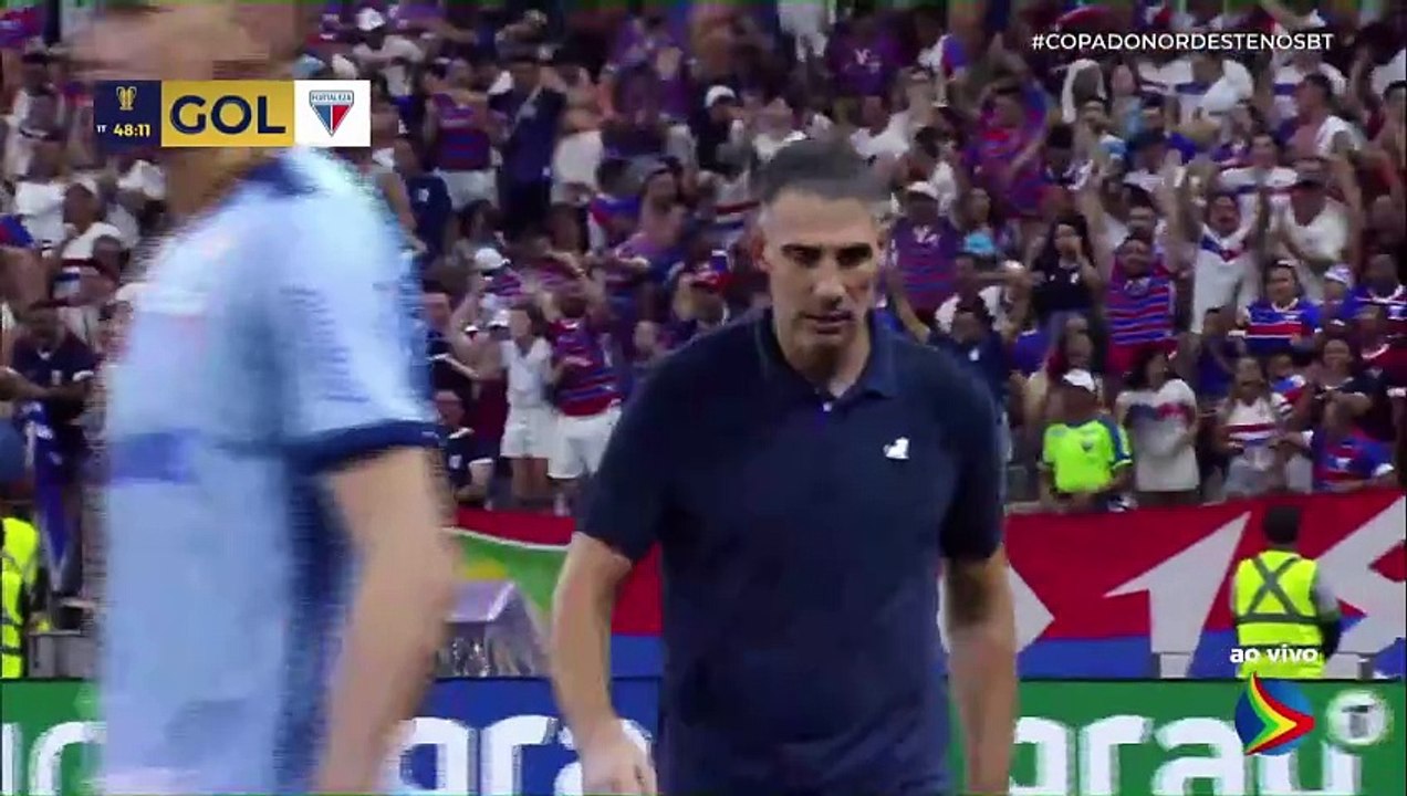 Fortaleza 2x0 CRB - Gol de Lucero - Final Copa do Nordeste - 05 06 2024