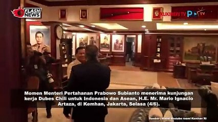 Dubes Chili Ajak Prabowo Jadi Pembicara Forum South Pasific Defense Minister Meeting 2025