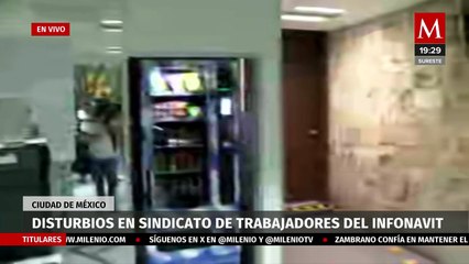 Vandalizan instalaciones del Sindicato de Trabajadores del Infonavit tras polémica con bandera LGBT