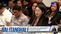 Kampo ni suspended Mayor Alice Guo, naghahanda para magsampa ng motion for reconsideration, kaugnay sa suspension laban sa kaniya | Balitanghali