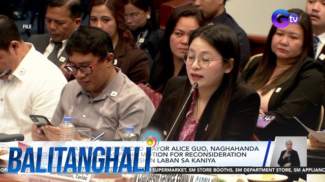 Kampo ni suspended Mayor Alice Guo, naghahanda para magsampa ng motion for reconsideration, kaugnay sa suspension laban sa kaniya | Balitanghali