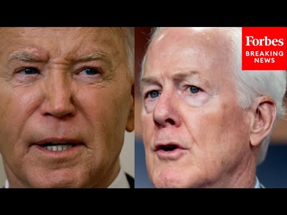 'Last Ditch Effort To Deceive Voters': John Cornyn Slams Biden's Executive Action On Border Security
