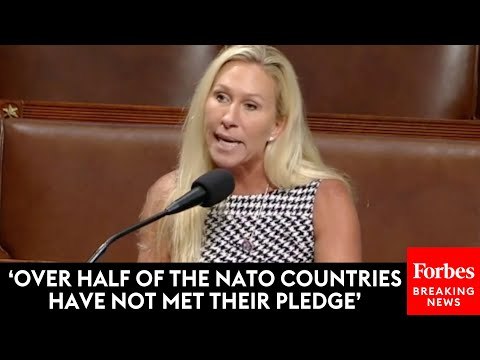 BREAKING NEWS: Marjorie Taylor Greene Calls To 'Defund NATO' On House Floor