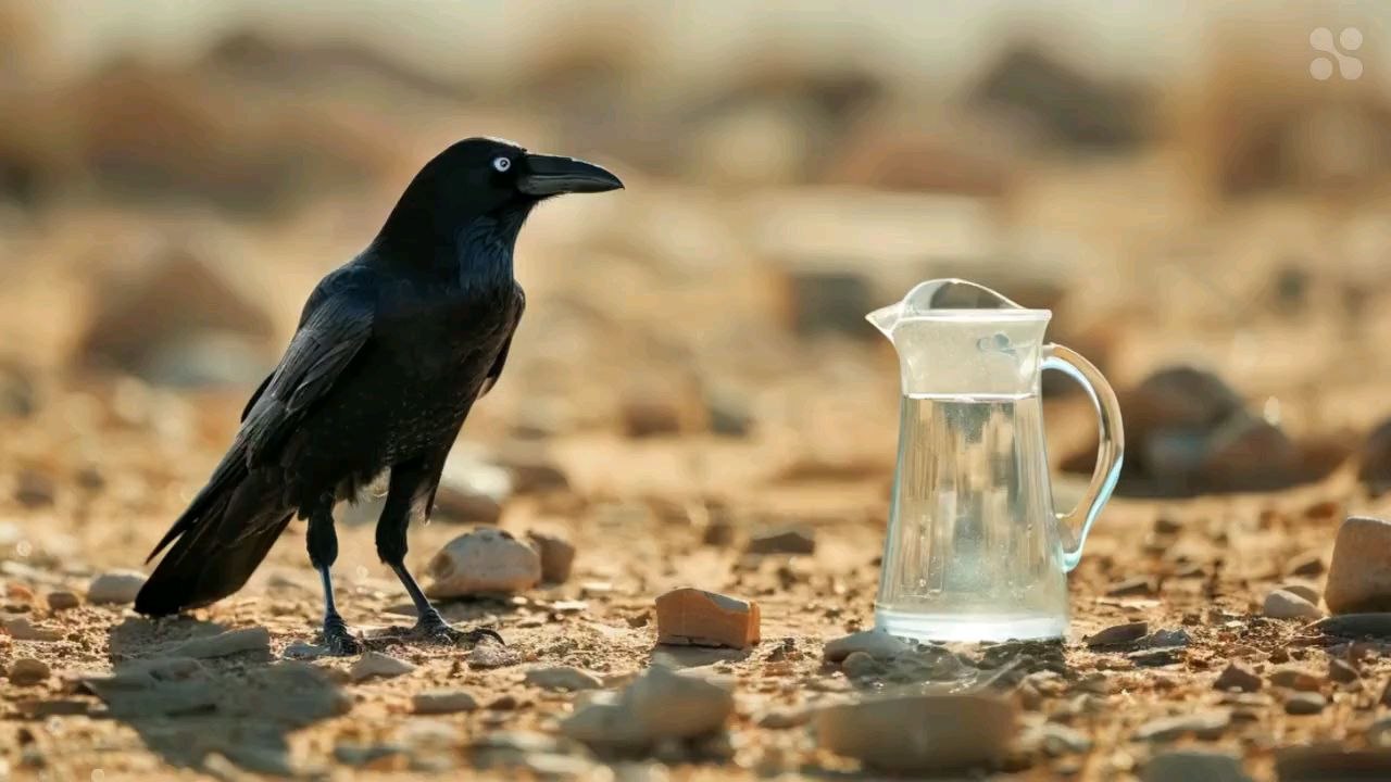 Crow Vs Water