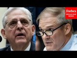 Jim Jordan Presses AG Garland About #3 DOJ Official Who Left To Work On Trump Hush Money Prosecution