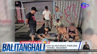 Magkaibigan, arestado sa buy-bust; P200,000 halaga ng umano'y shabu, nasabat | Balitanghali