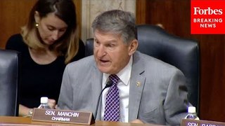 Joe Manchin Chairs First Senate Energy Committee Hearing As Independent After Leaving Dems