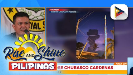 Nag-uulat: Mayor Jose Chubasco Cardenas - Canlaon City