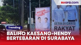 Baliho Kaesang-Hendy Setiono Bertebaran di Surabaya, Munculkan Spekulasi