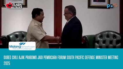 Dubes Chili Ajak Prabowo Jadi Pembicara Di Forum South Pacific Defense Minister Meeting 2025