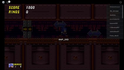 Doors in Classic Sonic Simulator Gameplay {Doors}