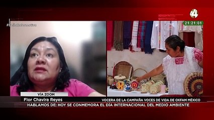 Flor Chavira Reyes nos explica sobre la campaña Voces de vida de Oxfam México