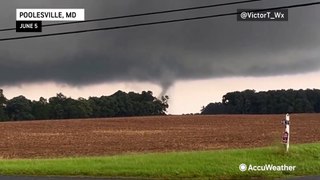 Multiple tornadoes touch down in Maryland
