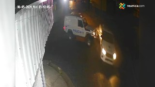 ext-Dos patrullas chocan entre sí cuando iban a atender homicidio en Cartago-050624