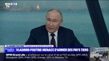 Poutine menace de livrer des armes à des pays tiers pour frapper les intérêts occidentaux