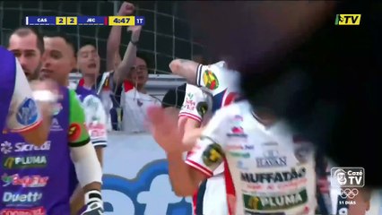 Cascavel Futsal e Joinville empatam em partida pegada no Ginásio da Neva