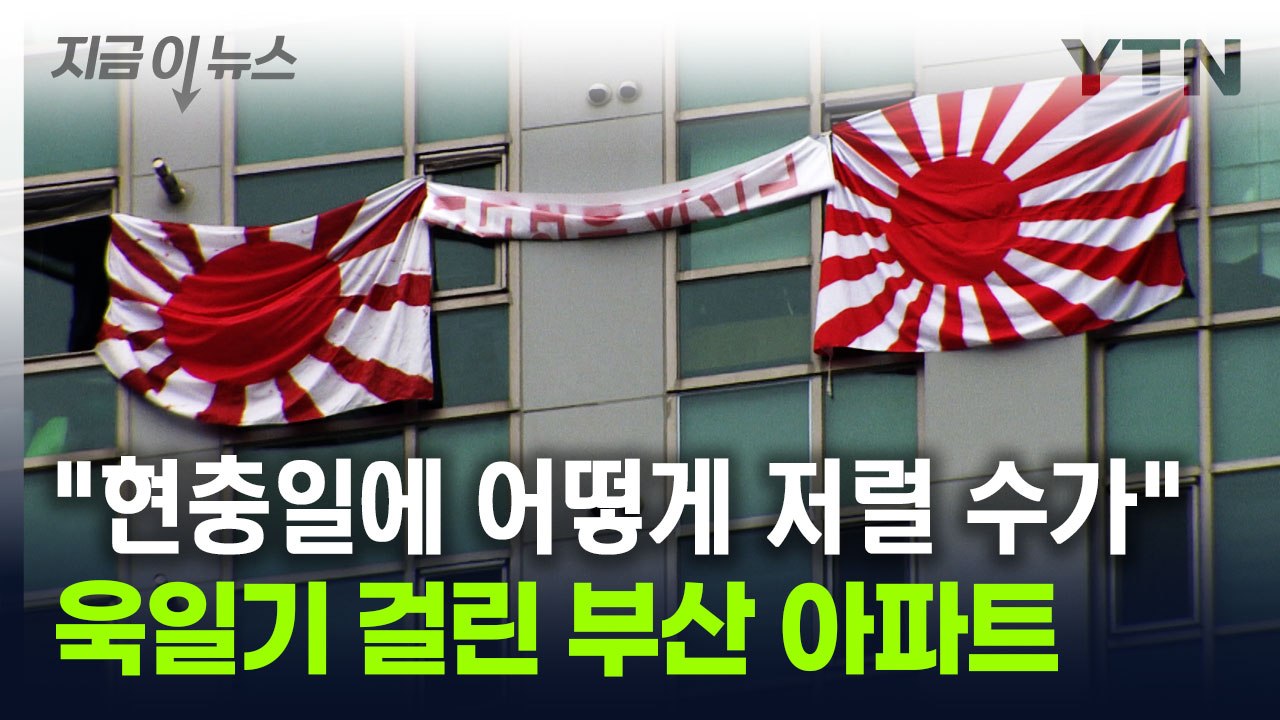 현충일에 욱일기 건 아파트 입주민..."일본인 아니고 한국인" [지금이뉴스] / YTN