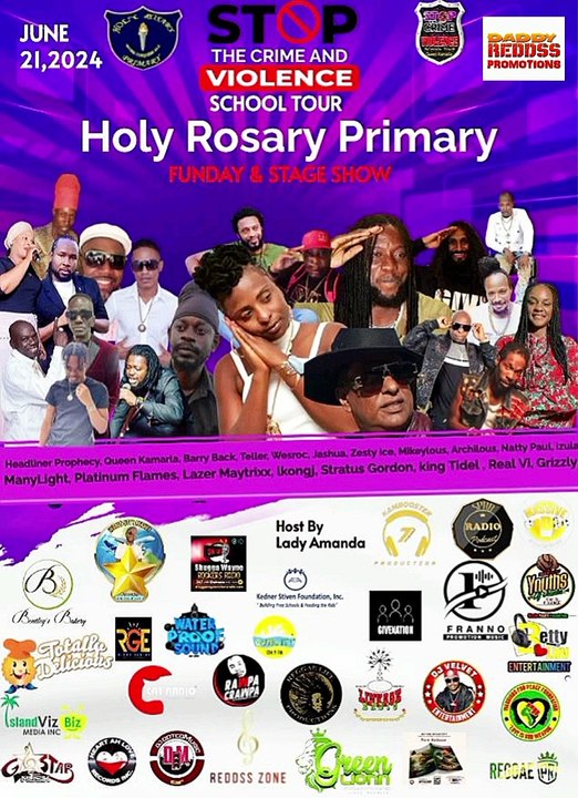 Queen Kamarla's Stop The Crime & Violence School Tour 2024.