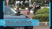 Dubes Chili Ajak Prabowo Jadi Pembicara Forum South Pacific Defense Minister Meeting 2025